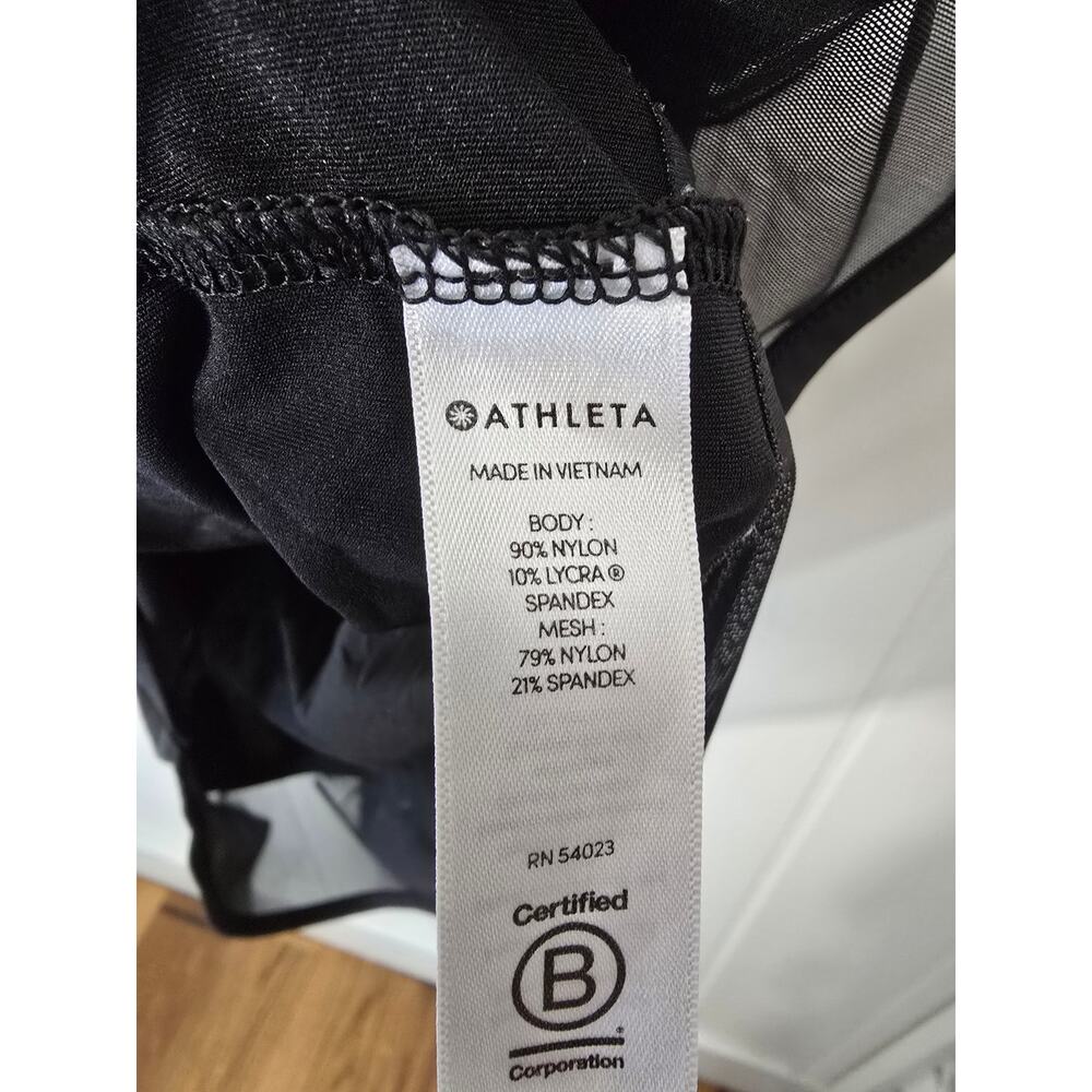 Athleta Sunlover UPF Protection Sundress Sleeveless Black Summer Dress Size M - Picture 11 of 11